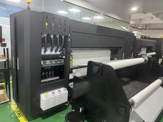 고 정밀 직물 프린터 VSD 변점 기술 및 8 노즐