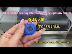 산업 단일 패스 UV 프린터 인쇄 광 형식 프린터 방수