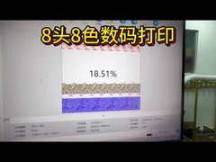 연속 잉크 공급 시스템 잉크젯 인쇄 출력 성능을 위한 직물 프린터